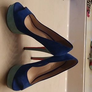 Boutique 9 open toe pumps
